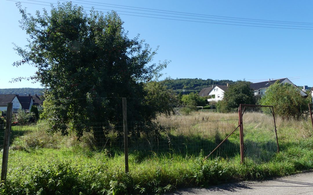 Bau eines Mehrfamilienhauses in der Gartenstrasse