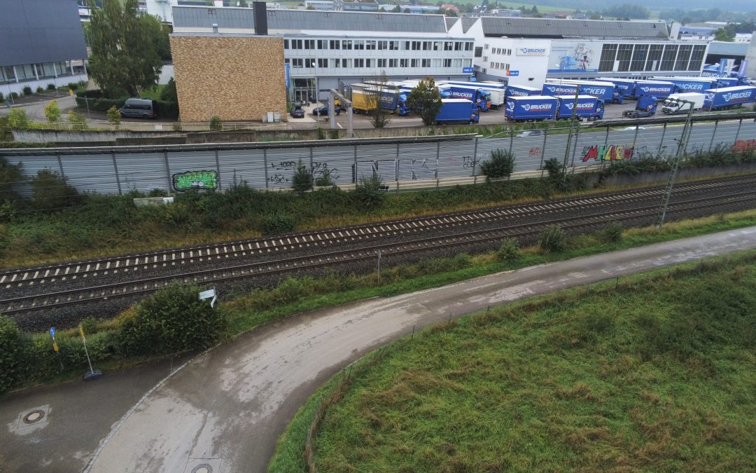 Bahnhalt Aalen West: Bauarbeiten haben begonnen