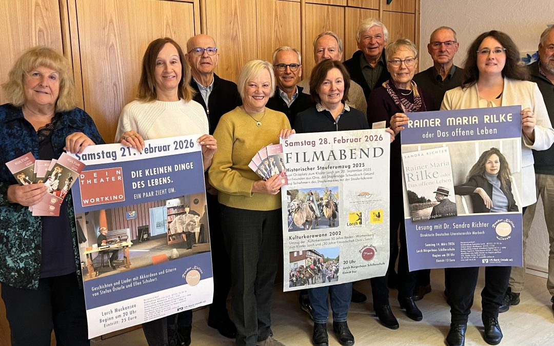 Lorchs Kulturkalender 2026: Neues Programm, neue Perspektiven