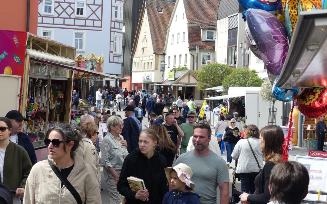 Das war der Bopfinger Frühjahrsmarkt 2026