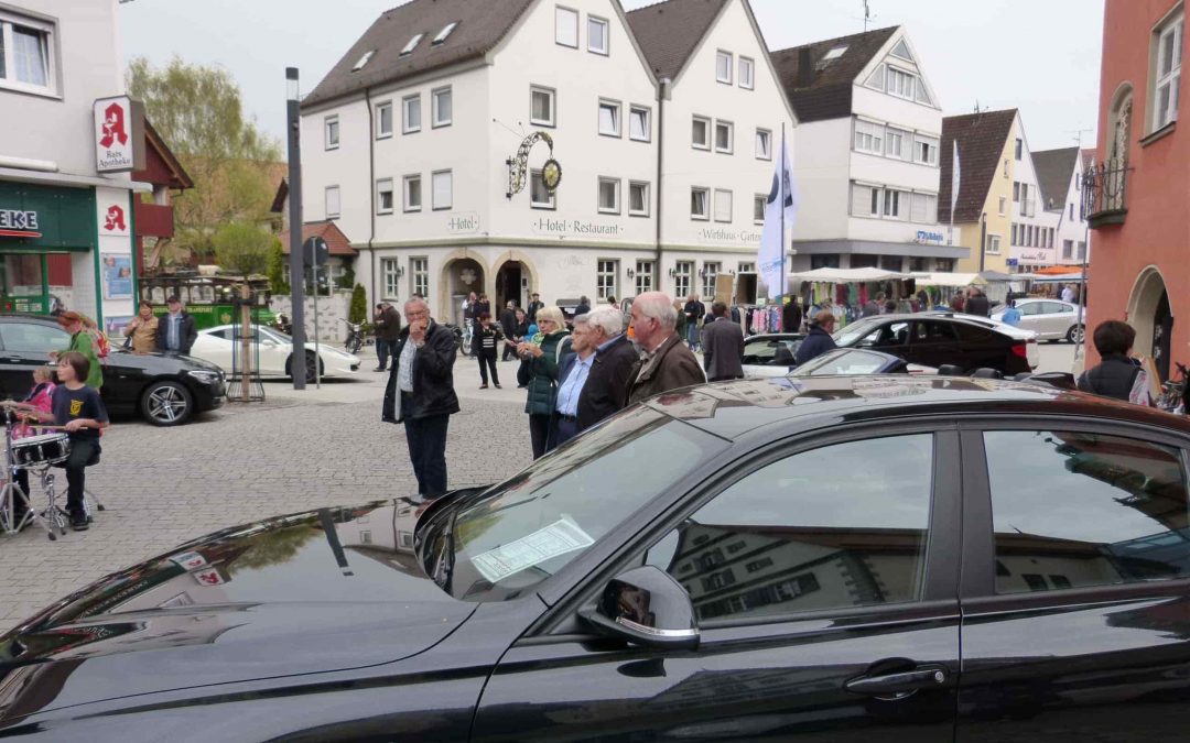 Fahrzeugmeile auf dem Frühjahrsmarkt  Bopfingen