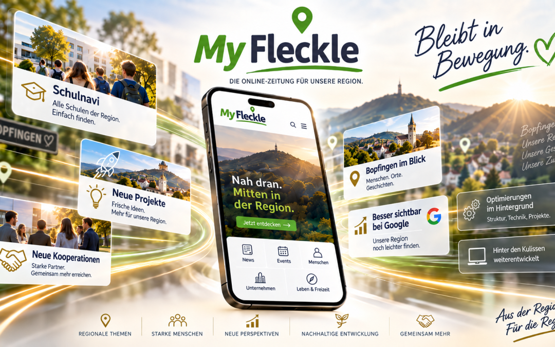 My Fleckle bleibt in Bewegung