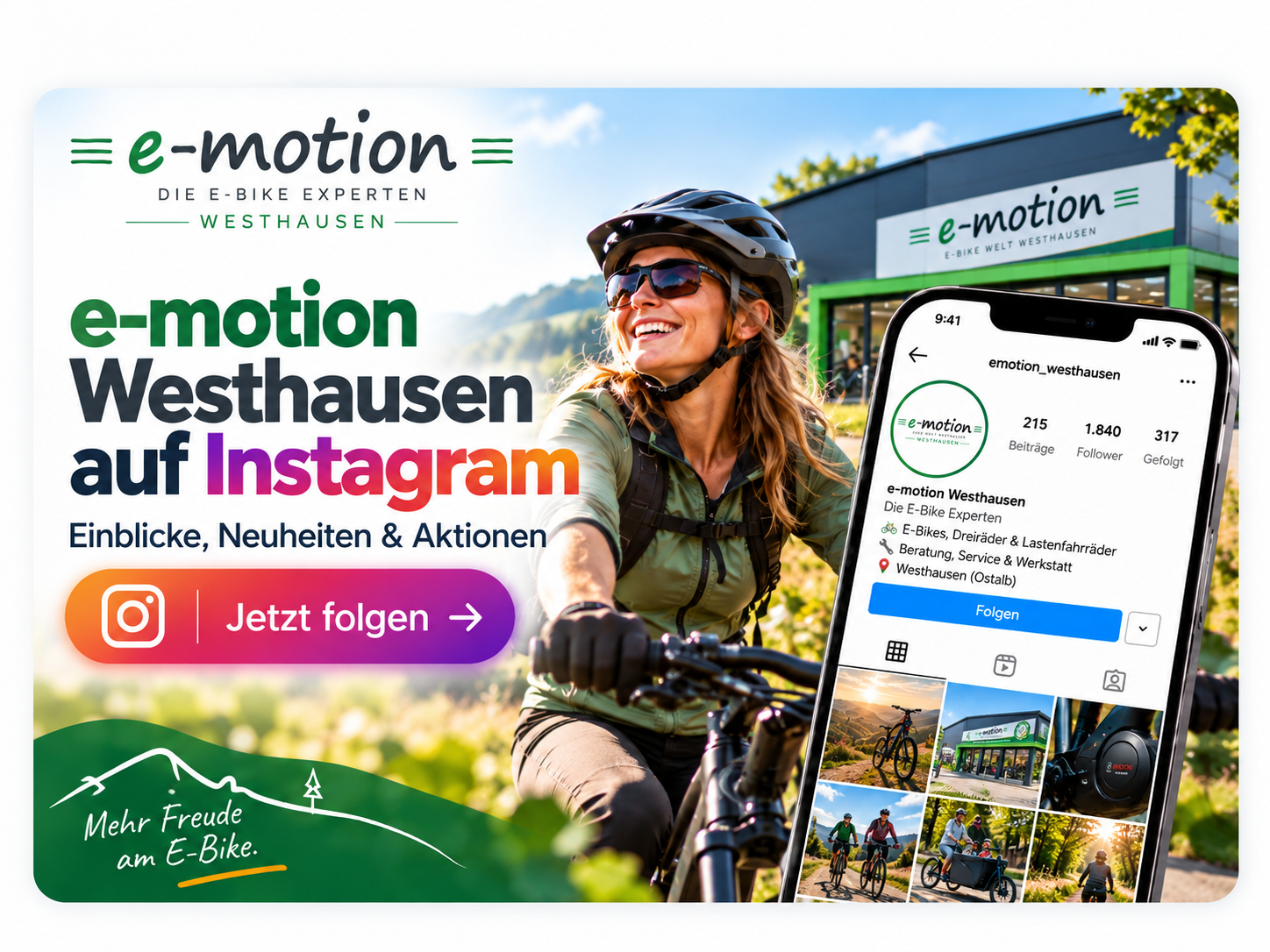 E-Bike Westhausen auf Instagram