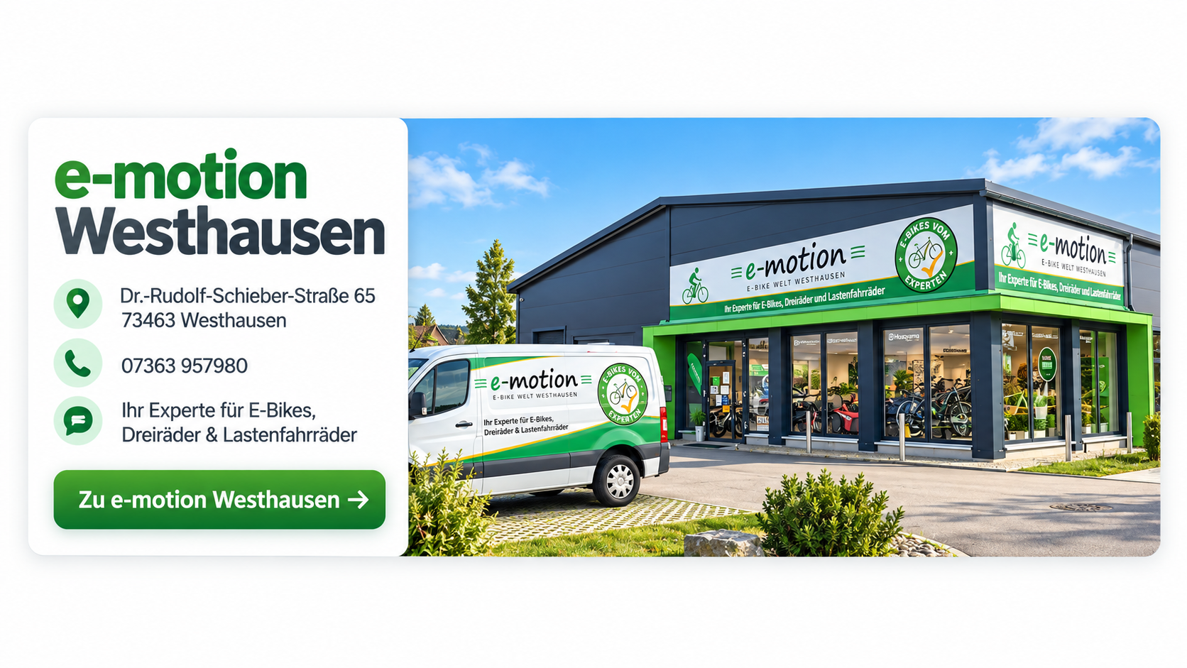 e-motion Westhausen Shop Banner